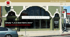 Desktop Screenshot of diamondfoamandfabric.com